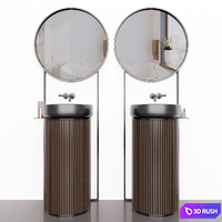 Bathroom 3D Model Corona