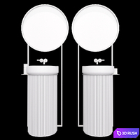 Bathroom 3D Model Corona
