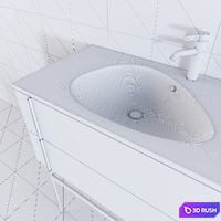 Jacob Delafon Nouvelle Vague 1 3D Model Corona