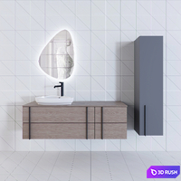 Jacob Delafon Nouvelle Vague 3 3D Model Vray