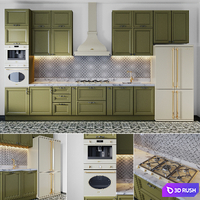 Giovane cuisine from Rimi cuisine 3D Model Vray, Corona