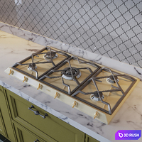 Giovane cuisine from Rimi cuisine 3D Model Vray, Corona
