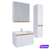 Bathroom furniture STWORKI Stockholm 80 3D Model Corona