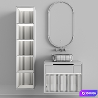 Bath set 3D Model Corona