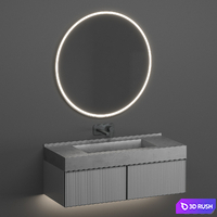 Washbasin my design 3D Model Vray