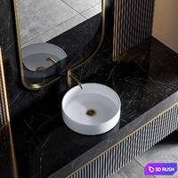 Bathroom furniture 58 3D Model Vray, Corona