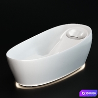 Toto Bathtube 3D Model Corona