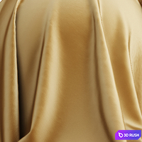 Material fabric silk satin satin 3D Model Vray, Corona