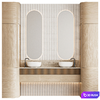 Bathroom furniture 5 3D Model Corona