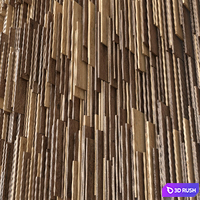 Parametric decor n37 3D Model Vray