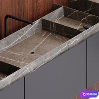 ANTONIO LUPI Bathroom furniture | NABATEI collections 3D Model Corona