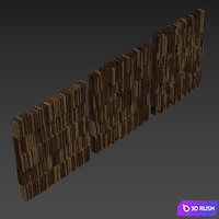 Parametric decor n37 3D Model Vray