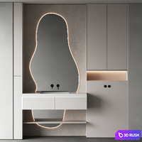 Bathroom furniture 32 3D Model Corona