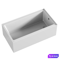 Maax Rubix 6032 Soaker Tub 3D Model Corona