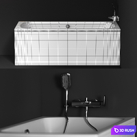 Laufen Pro BT 3D Model Vray, Corona