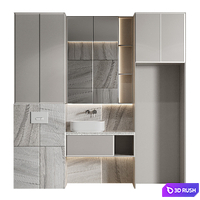 Bath furniture_10 3D Model Corona