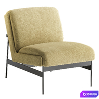 Lacon Slipper Chair 3D Model Corona