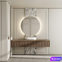 Bathroom furniture by Fauset Bathroom 194 3D Model Corona