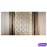 Art Wall 149 3D Model Corona