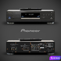 Pioneer blu-ray disc player BDP-LX58-K 3D Model Corona