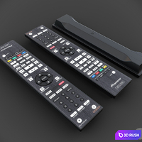 Pioneer blu-ray disc player BDP-LX58-K 3D Model Corona
