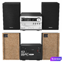 Music Center Panasonic SC-PM250EE-S 3D Model