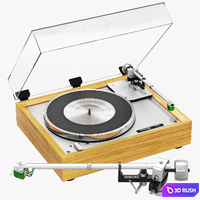 Thorens td 907 3D Model Vray