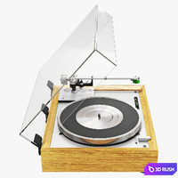 Thorens td 907 3D Model Vray