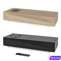 Naim Mu-so 2 Generation and Wood Edition 3D Model Vray, Corona