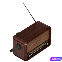 Radio / Transistor / Tape recorder / Speaker 3D Model Vray, Corona