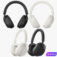 Headphones Sony WH-1000XM5 3D Model Vray, Corona