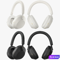Headphones Sony WH-1000XM5 3D Model Vray, Corona