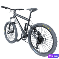 Mountain bike 3D Model Corona