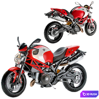Ducati Monster 796 3D Model Vray