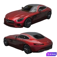 Mercedes-Benz AMG GTs 3D Model Vray