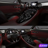 Mercedes-Benz AMG GTs 3D Model Vray