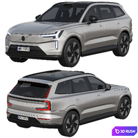 Volvo EX90 3D Model Corona
