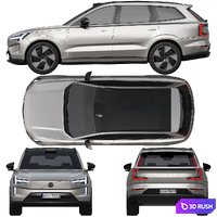 Volvo EX90 3D Model Corona