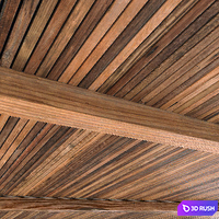 Board thin decor n1 3D Model Vray