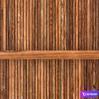 Board thin decor n1 3D Model Vray