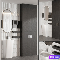 Bath furniture_14 3D Model Corona