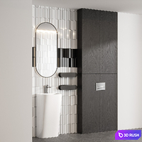 Bath furniture_14 3D Model Corona