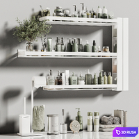 Bathroom_Accessories027_green 3D Model Vray, Corona