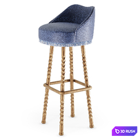 Horton Stool by And Objects 3D Model Corona