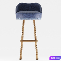 Horton Stool by And Objects 3D Model Corona