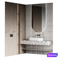 Bathroom furniture 66 3D Model Corona