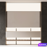 Bathroom furniture 05 3D Model Corona