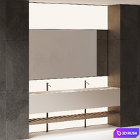Bathroom furniture 05 3D Model Corona