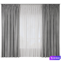 Curtain 29/ curtains 3D Model Corona