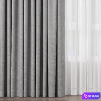 Curtain 29/ curtains 3D Model Corona